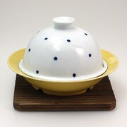 電子レンジ専用 焼杉台付 メタボ ドット 蒸すクック