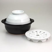 すのこ付 ホワイト 万能土鍋