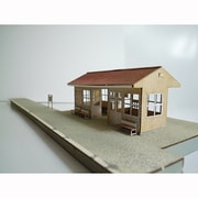 00410 [銚子電鉄 海鹿島駅(ペーパー製未塗装組立キット) HOゲージ]