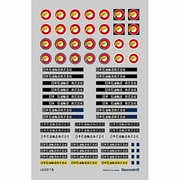 J6001B [社名板 Bインスタントレタリング Nゲージ]
