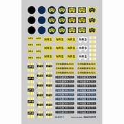 J6001C [社名板 Cインスタントレタリング Nゲージ]