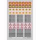 J6001D [社名板 Dインスタントレタリング Nゲージ]
