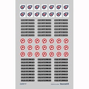 J6001F [社名板 Fインスタントレタリング Nゲージ]