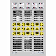 J6001G [社名板 G インスタントレタリング Nゲージ]