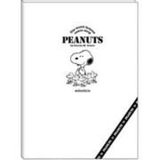 P-11615 [キャラクター手帳 2014年 A5 SNOOPY レギュラー ホワイト ベルト付]