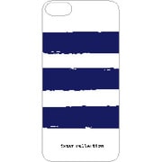BG-i5S-10 [iPhone 5s/5用 ラバーケース ボーダーネイビー]