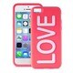 IPCCLOVEPNK [iPhone 5c用 カバー - LOVE -「NIGHT COVER」シリーズ ピンク]