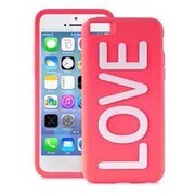 IPCCLOVEPNK [iPhone 5c用 カバー - LOVE -「NIGHT COVER」シリーズ ピンク]