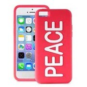 IPCCPEACEPNK [iPhone 5c用 カバー - PEACE -「NIGHT COVER」シリーズ ピンク]