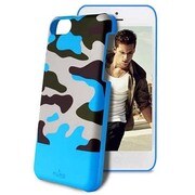 IPCCCAMOUBLUE [iPhone 5c用 カバー 「CAMOU SOFT COVER」シリーズ ブルー]