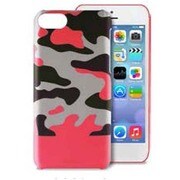 IPCCCAMOUPNK [iPhone 5c用 カバー 「CAMOU SOFT COVER」シリーズ ピンク]