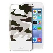 IPCCCAMOUWHI [iPhone 5c用 カバー 「CAMOU SOFT COVER」シリーズ ホワイト]
