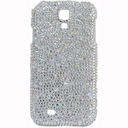 Galaxy S4用ラインストーン シルバー 13GC5-2a-SIV