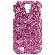 Galaxy S4用ラインストーン ショッキングピンク 13GC5-2a-SPK