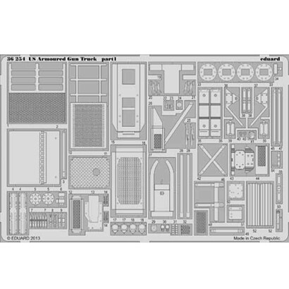 EDU36254 [1/35 US アーマードガントラック イタレリ用]