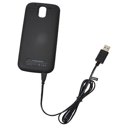 Galaxy S4用薄型バッテリーケース　ブラック GLX4B95K