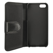 SeeJacket [iPhone 5c用 レザーケース 本革 ブラック]