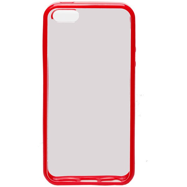 J-I5S04-RD [iPhone 5s/5用 TPUフレームバンパー レッド]