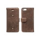 Z2471i5SC42 [iPhone SE/5s/5用 レトロビンテージダイアリー ダークBR]