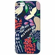 PLY-I5S-008 [iPhone 5s/5用 ケース カラフルダンスネイビー]