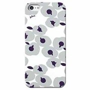 PLY-I5S-015 [iPhone 5s/5用 ケース リンゴ花GY]