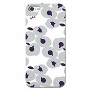 PLY-I5S-018 [iPhone 5s/5用 ケース 小花柄白]