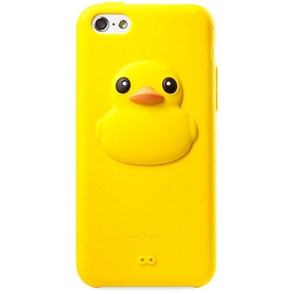 Phone Duck iPhone5C YE [iPhone 5c用 シリコンケース イエロー]