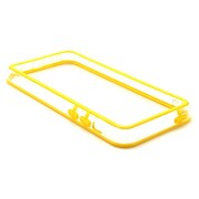 BumperC-014 [iPhone 5c用 EdgeBand バンパー YellowRim×Clear]