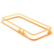 BumperC-019 [iPhone 5c用 EdgeBand バンパー OrangeRim×Clear]