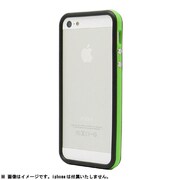EdgeBand5S-007 [iPhone 5s/5用 EdgeBand バンパー Black Rim Green]