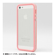 EdgeBand5S-014 [iPhone 5s/5用 EdgeBand バンパー Pink Rim Clear]