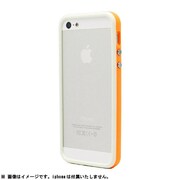EdgeBand5S-032 [iPhone 5s/5用 EdgeBand バンパー White Rim Orange]
