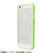 EdgeBand5S-036 [iPhone 5s/5用 EdgeBand バンパー White Rim ClearGreen]