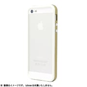 EdgeBand5S-043 [iPhone 5s/5用 EdgeBand バンパー Gold with WhiteRim]