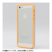 EdgeBand5S-044 [iPhone 5s/5用 EdgeBand バンパー Orange Rim Clear]