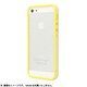 EdgeBand5S-048 [iPhone 5s/5用 EdgeBand バンパー Yellow Rim Clear]