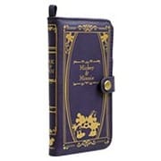 iPhone5シリーズ Old Book Case ミッキー＆ミニー [iPhone 5s/5/5c用 ディズニー洋書風ケース ネイビー]