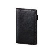 2014年 キーワード システム手帳 ポケットサイズ スリムダイアリー ブラック 14JWP23B