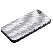 TR-PFIP13-CBWT [iPhone 5S/5用 テクスチャー背面シート（カーボンホワイト）]