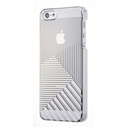 TR-PCIP13-MS [iPhone 5S/5用 フローティングパターンカバーセット（ミラーストライプ）]