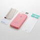 TR-SCIP13L-PK [iPhone 5C用 抗菌シリコンケースセット（ピンク）]