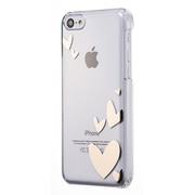 TR-PCIP13L-HT [iPhone 5C用 フローティングパターンカバーセット（ハート）]