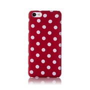 TR-FCIP13L-PD [iPhone 5C用 ファブリックカバーセット（ポルカドット）]
