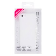 SB-IA07-SCBD/CL [SoftBank SELECTION シリコーンケース ボーダーデザイン for iPhone 5s/5 クリア]