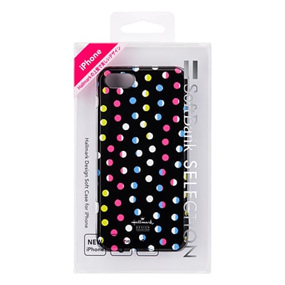 SB-IA07-SCHM/DO [SoftBank SELECTION Hallmarkデザインケース / N for iPhone 5s/5 キャンディードット]