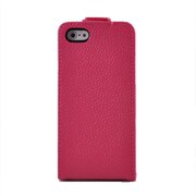 SW-LT1202-PK [Leather Case 本革二つ折り縦開きタイプ(iPhone5C用) ピンク]
