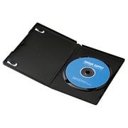 DVDトールケース(1枚収納) 3枚パック ブラック DVD-TN1-03BK