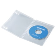 DVDトールケース(1枚収納) 10枚パック クリア DVD-TN1-10C