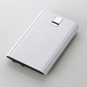 モバイルバッテリー/リチウムイオン電池/3000mAh/Lightning/ケーブル一体型/ホワイト LPA-LA1-3010WH