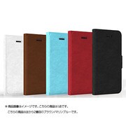 TUN-PH-000263 [TUNEFOLIO for iPhone 5c ブラウン/マリンブルー]